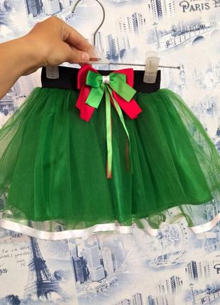 Праздничная детская юбка фатиновая