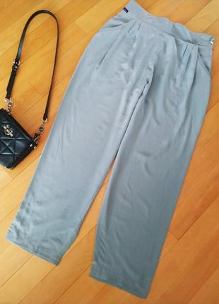 Стильные винтажные брюки из натурального шелка daniel hecher paris
