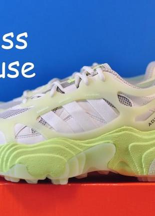 Reebok Legacy 83 Beige White Blue Women Platform Casual