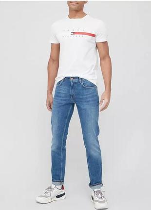 Джинсы мужские Tommy hilfiger straight fit denton stretch томами хилфигер оригинал