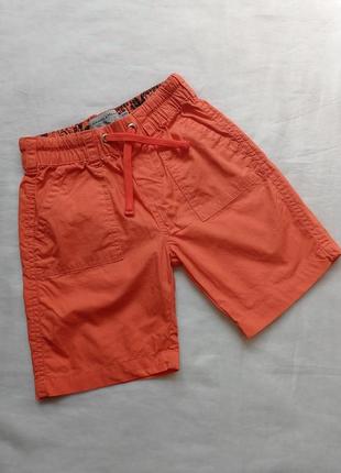 Оранжевые шорты мальчишки 3-4 года