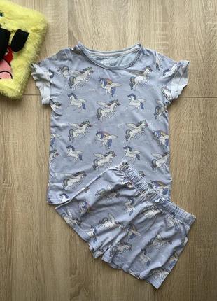 Костюмчик, можно как пижамку на 7-8 лет рост 128 см marks &amp; spencer