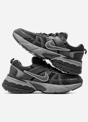 Nike v2k run black3 фото