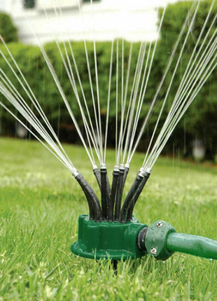 Умная система полива multifunctional sprinkler распылитель дождеватель для полива газона на 360 град