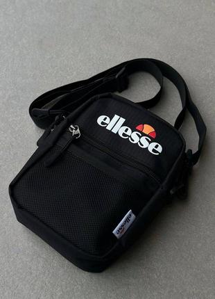 Барсетка ellesse чорна сумка через плече