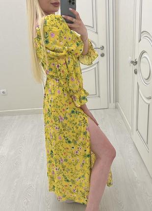 Платье миди летнее