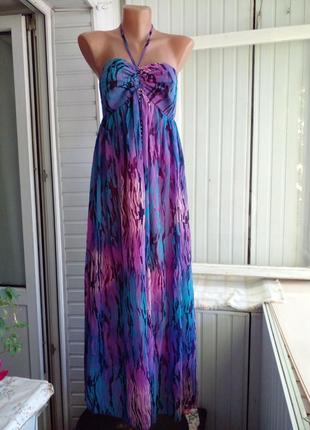Новый длинный сарафан платье