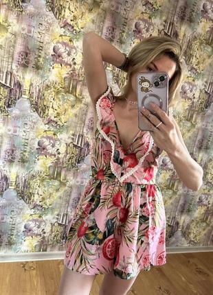 Комбинезон летний ромпер