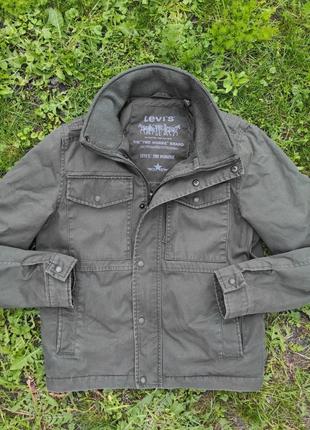Levi's strauss military khaki jacket size s