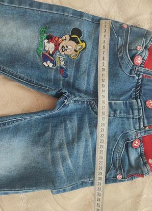 Джинсы на рост 104-110 6