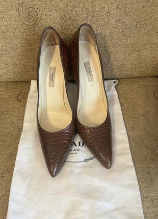 Стильні черевики prada