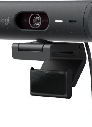 Веб-камера logitech brio 500 graphite (960-001422)
