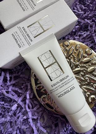 Кремовий очисний засіб hourglass equilibrium rebalancing cream cleanser, 27 ml