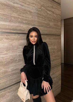 Бархатний комбінезон