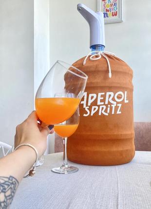 Чехол на бутил для воды 19л оранжевый арероль