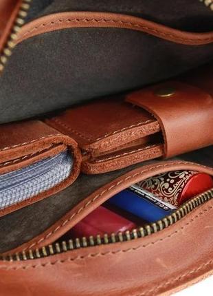 Сумки женские кожаные маленькие клатчи светло-коричневый