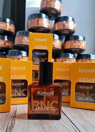 Багатофункціональна олія bnc argan karseell original