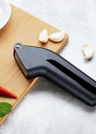 Чеснокодавка xiaomi huohou garlic press black давилка для чеснока профессиональная, прессы для чеснока