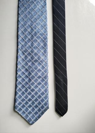 Синя блакитна краватка галстук tommy hilfiger
