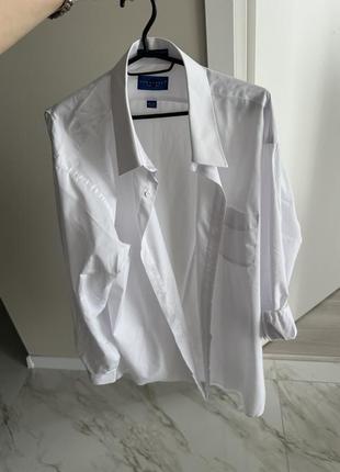 Идеальная новая белая рубашка оверсайз