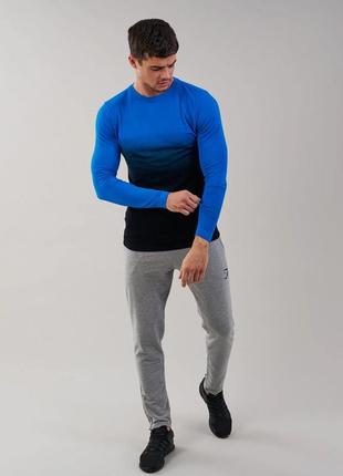 Gymshark чоловічий лонгслів/рашгард для занять спортом і повсякденного носіння