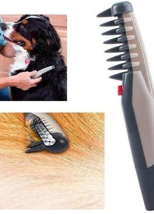 Гребінець для шерсті тварин knot out electric pet comb