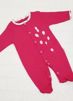 Чоловічок із закритими ніжками для дівчинки малиновий туреччина 459-214