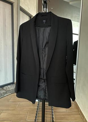 Черный пиджак, классический пиджак