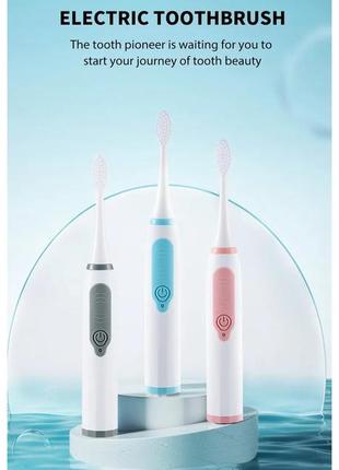Jianpai sonic электрическая зубная щетка для взрослых. ipx6, водонепроницаемая