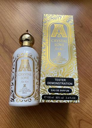 Жіночі парфуми attar collection crystal love (тестер) 100 ml.