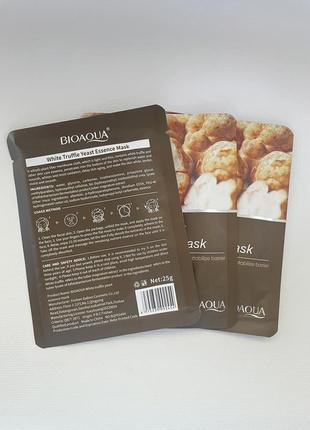 Маска тканевая с экстрактом дрожжей белого трюфеля bioaqua probeauty