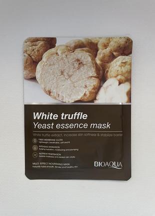 Маска тканевая с экстрактом дрожжей белого трюфеля bioaqua probeauty