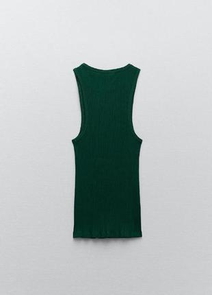 Майка алколочка с вырезом халтер zara9 фото