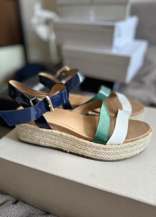 Босоножки Plimsolls TOMMY JEANS Flatform Vulc EN0EN01423 Blu C87