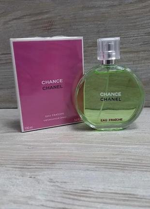 Chanel chance eau fraiche туалетная вода 100 ml духи шанель шанс фреш зеленый 100 мл зеленые фрэш