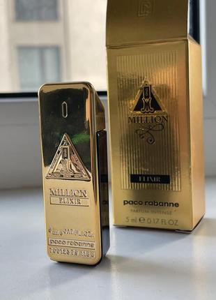 Миниатюра аромата paco rabanne one million elixir