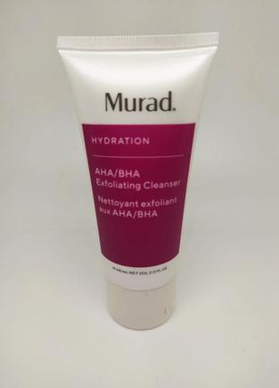 Aha/bha відлущувальний очисний засіб із кислотами aha/bha exfoliating cleanser murad