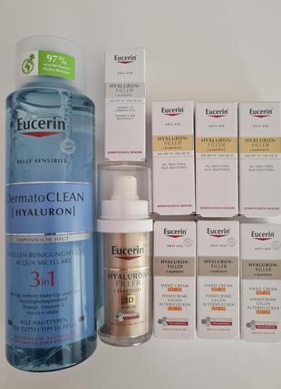 Набір антивіковий eucerin hyaluron filler elasticity 3d serum