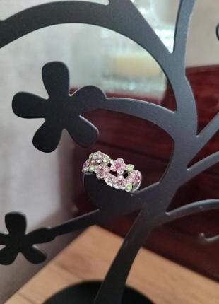 Красиве кільце у квіточки🌸💮