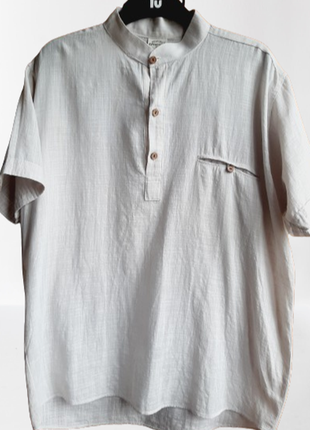 Легкая хлопковая мужская рубашка нeaven р. м