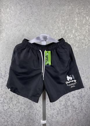 Чорні чоловічі шорти money copyright swim shorts s/m