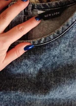 Джинсова сукня new look2 фото