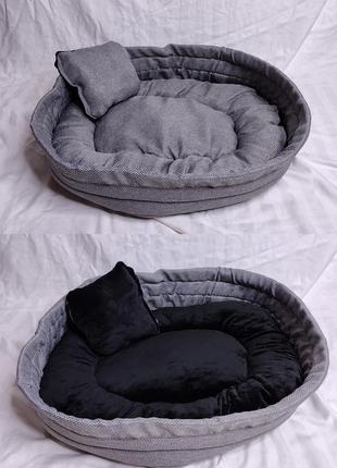 Лежак 50 × 40 см лежак лежанка лежачок для собак котов ручная работа