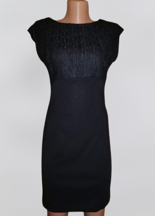 💖💖💖очень красивое женское черное платье с кружевом warehouse💖💖💖