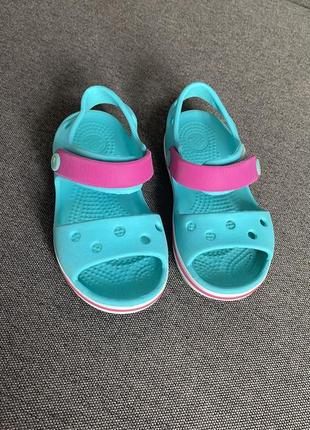 Босоножки крокус crocs (c8 14-14,5 см)
