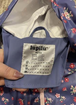 Легкий, новый дождевик, грязепруфф для девочки 3-4 лет