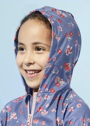 Легкий, новый дождевик, грязепруфф для девочки 3-4 лет