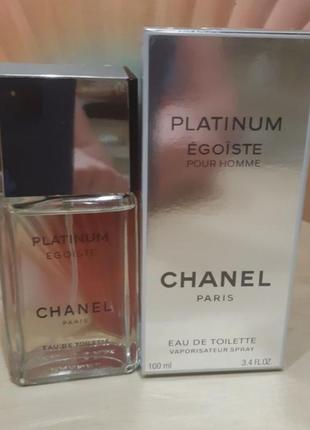 Chanel egoiste platinum туалетная вода 100 ml шанель эгоист платинум парфюмерия духи мужские edt