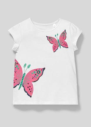 Футболка на девочку c&amp;a 98 116 122 140 см рост