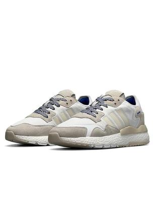 Мужские кроссовки adidas nite jogger white